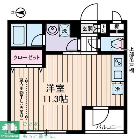 サン・ルミエールの物件間取画像